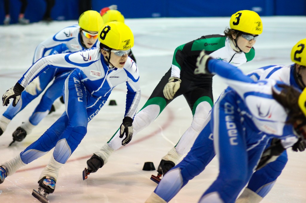 Speed Skating PEI Best Ever Finishes for P.E.I. Team at Canada East